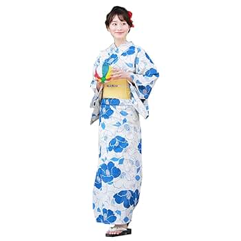 Amazon | [ブリリアントピース] 浴衣 単品 レトロ 高級変わり